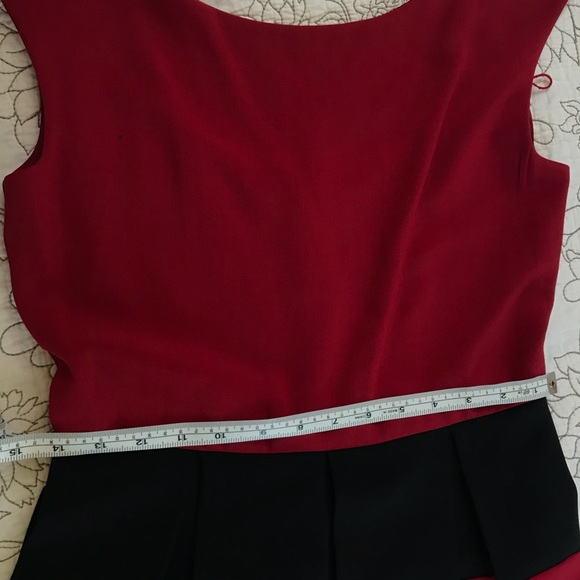 Tiana B. Red & Black A-Line Dress - 4 - Picture 7 of 8